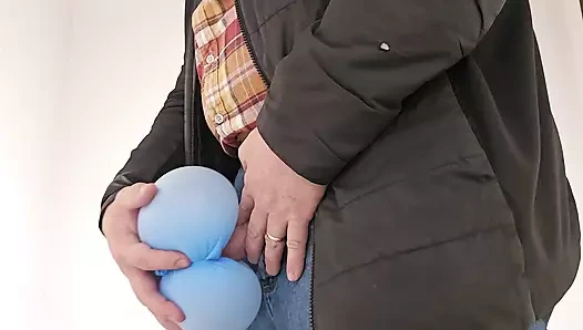 İş fantezisi beni yarağımı okşuyor