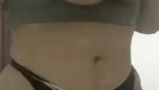 Seksi giselle üzerinde facetime alay beni