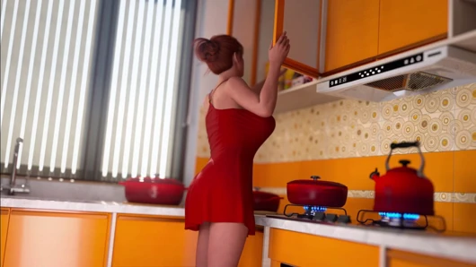 Üvey annem yorucu okul arkadaşlarımdan yorulduktan sonra benden kahve istiyor