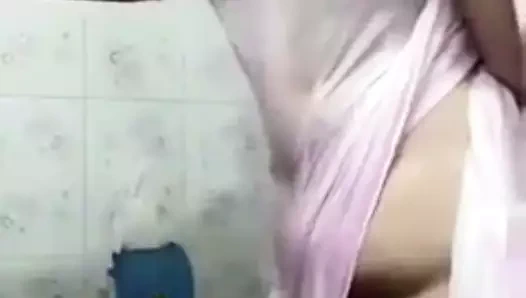 süper seksi kız duş