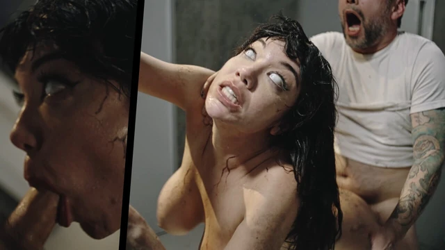 Учитель сходит с ума из-за члена - грудастая милфа, одержимая ненасытным демоном, требует спермы