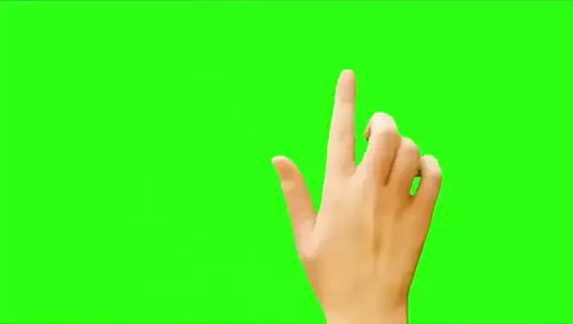 Yeşil ekran el abone