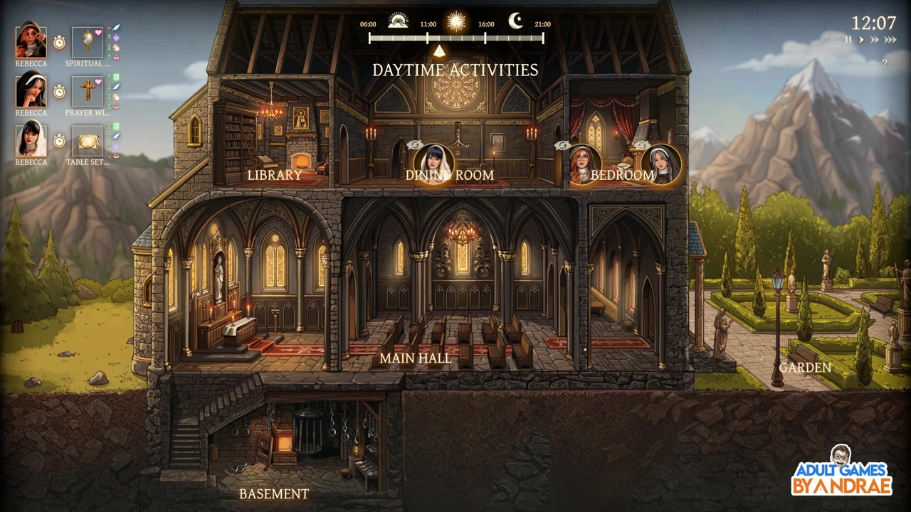 Sisters in Sin Gameplay Part 17 – Rebecca Confronts Her Carnal Desires