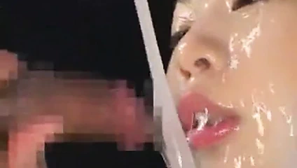 Japon kız dağınık