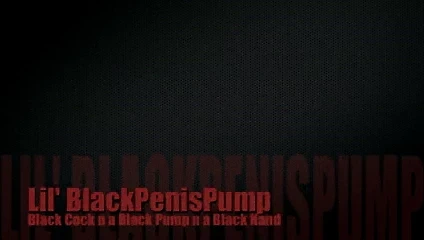 Lil siyah penis pompası pt 2
