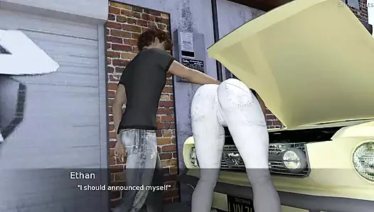 Ateşli evli kadın: ofiste karısını nasıl sikerken yakalandı- ep 13