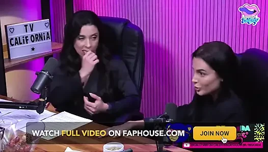 İki ateşli kız edepsizce konuşuyor - bruna carlos ve luciana picchi