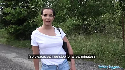 Kamu ajan sıcak turist sophia laure becerdin ve creampied