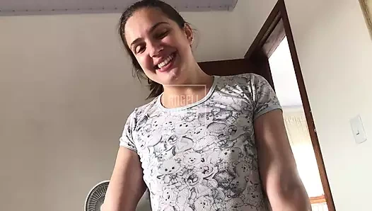 Evli sarışın çok emmeyi biliyor