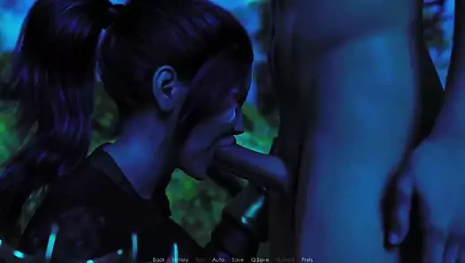 Şehvet akademisi: yüze boşalma ile büyülü sakso. Ep 9