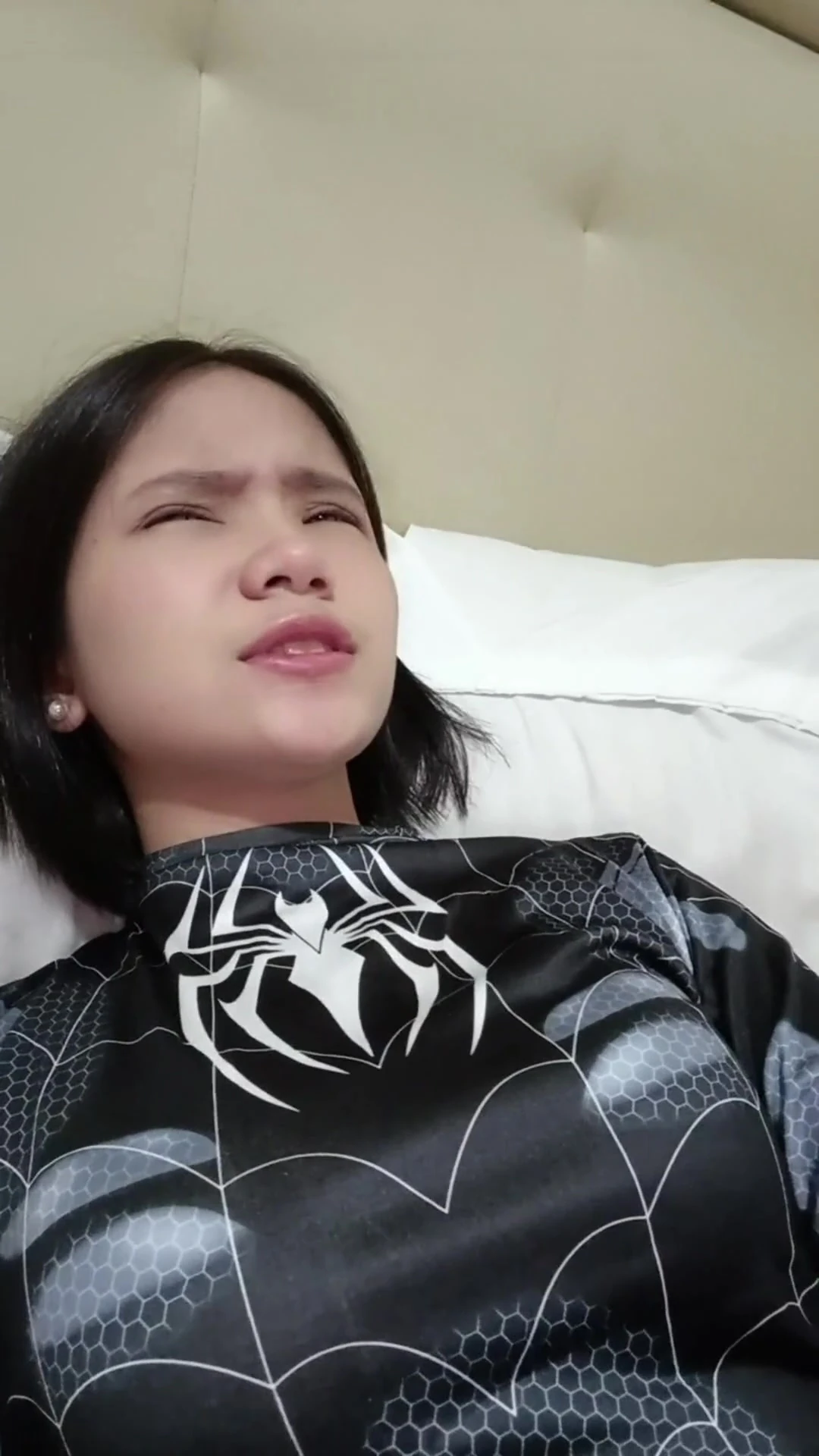 HORNY BLACK SPIDER WANTS MY WEB – PORN PARODY