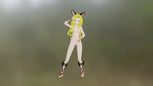 S-cathacha pokedance sarışın saç rengi düzenleme smixix