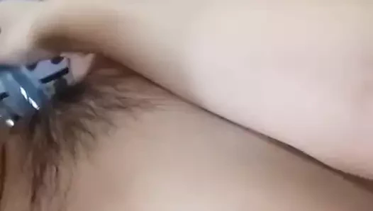 Seksi kız seks oyuncaklarıyla oynuyor! kıllı kedi!