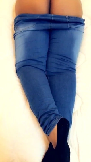HER BLUE JEANS