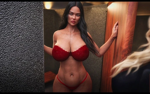 Karbon Ile Yapay (bölüm 07) - Üvey Anne Soyunma Odasındaki Kıyafetleri Deniyor