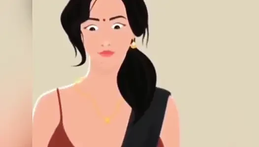Bhabhi ji ko mast chut ko chatne me maja aaya