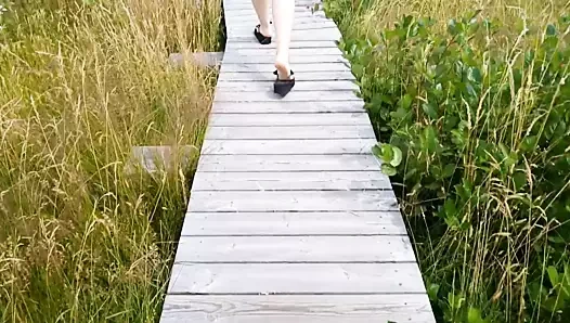 Bayan l seksi siyah parmak arası terlik