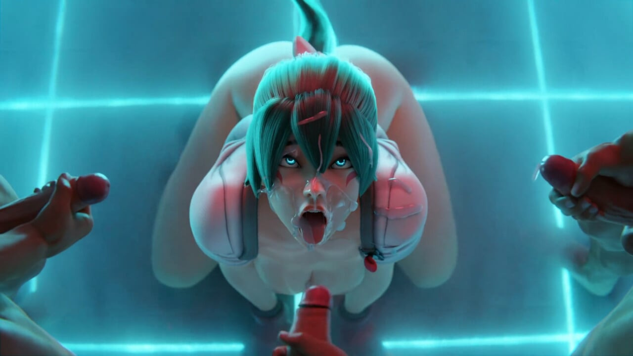 Overwatch - kiriko boşalma sinematik (seslerle animasyon)