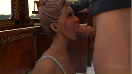 Azgın yabancı kız trenin içinde yarağımı emiyor