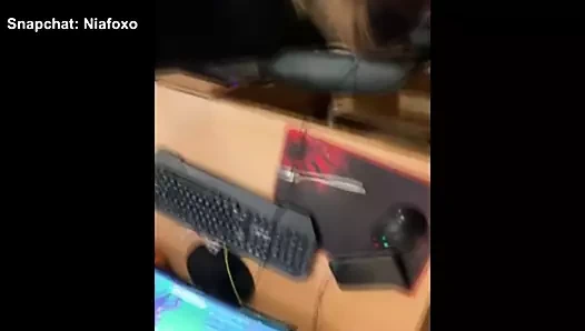 Beautiful Schoolgirl Sucks on the Stream and Interferes