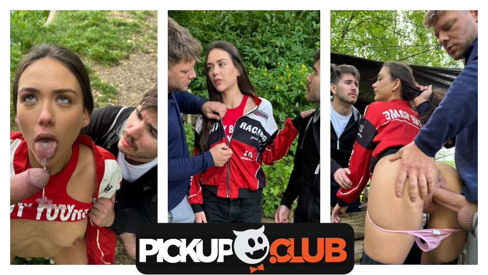 PICKUP CLUB - Uzun bacaklı Vixi Rafi çılgın porno video