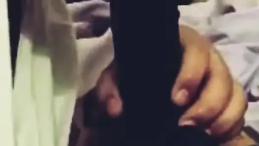 O Plastik Yarağı Emen Deri (dildo Yüz Sikişi Bakış açısı)