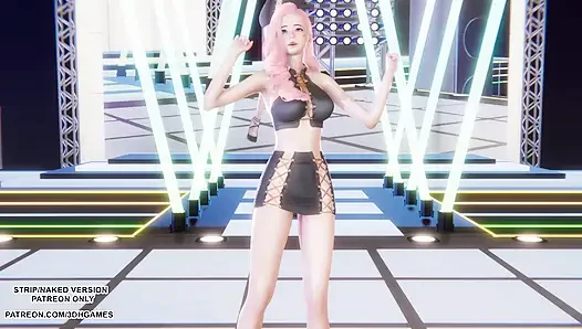 mmd iki kez - seraphine kpop dance league of legends hentai sansürsüz 4k 60 fps