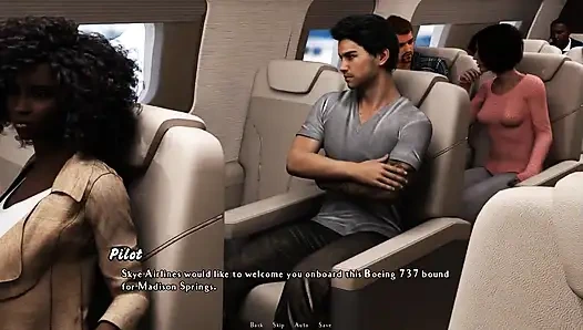 Ben ve seksi bir kız uçakta-ep1