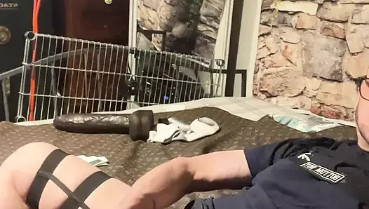ev yalnız çarptı ile dildos