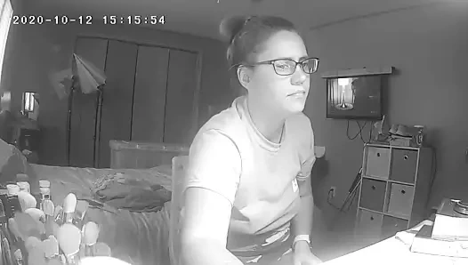 Genç sürtük jumps homework için sikme ona kedi için lezbiyen porno