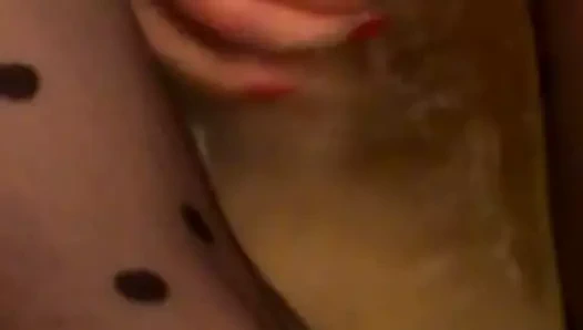 Küvette ıslak naylon