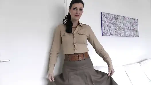 Kete etekli heyecan verici kemer denemesi, bölüm 3, Lady Victoria Valente