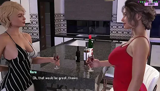 Wack üvey babasının arzusu - göt yiyen evli kadın, poker masasında çıplak, göt dilleme sürprizi 2