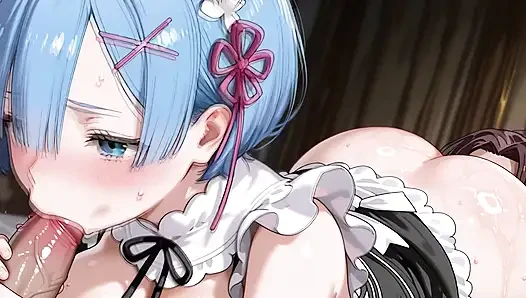 Hayato (WB) x Rem (Rezero)