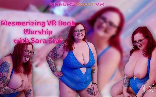 Sara Star ile büyüleyici vr meme ibadeti