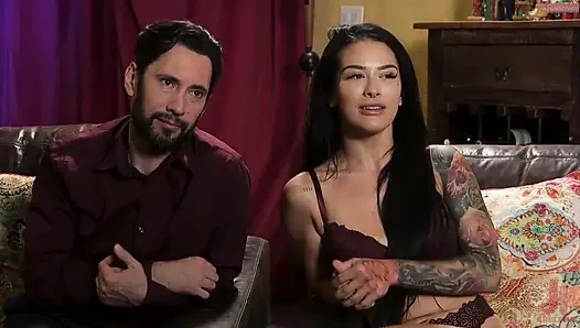 Anal çözünürlük: Tommy ve Katrina Jade'in yeni yıl sikişi