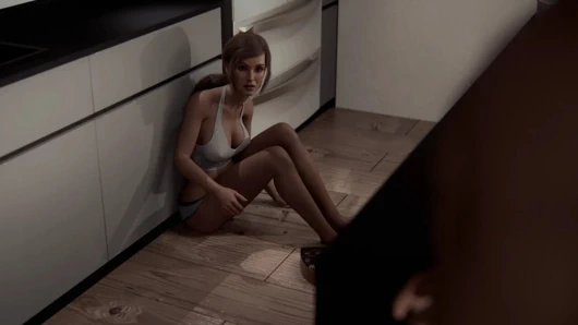 Step girlfriend tight pussy fuck in doggy style