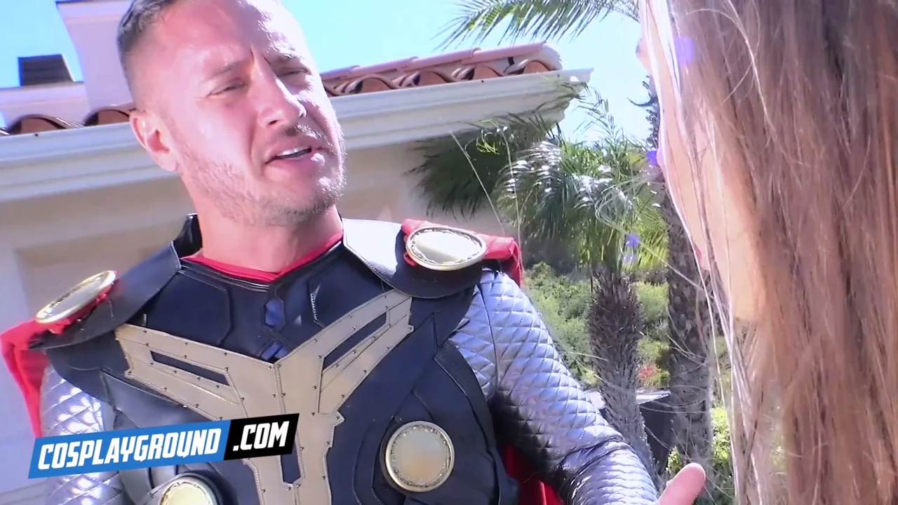 Abigail Mac Loses Her Mind on Thor’s Mighty Cock – X-Men vs Thor Porn Cosplay Parody