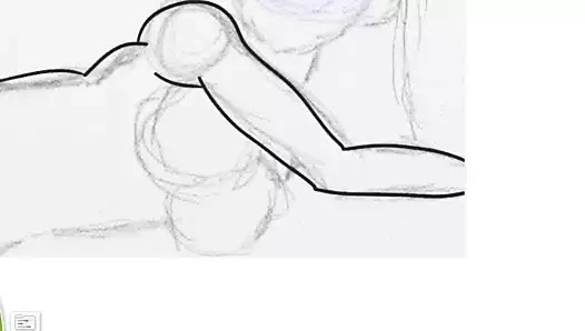 İlk hızlı çizimim çıplak çizim14