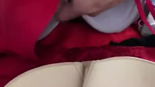 Cum üzerinde victoria gizli sütyen ve külot hello kitty