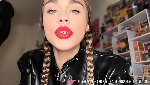Vends-ta-culotte - çarpıcı bir Fransız dominatrix tarafından köle eğitimi