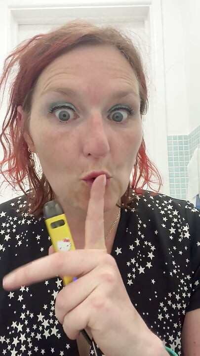 The Best View of My Pussy After Stripping Naked to Piss on My Phone Down the Loo After Having a Catch up at a Party