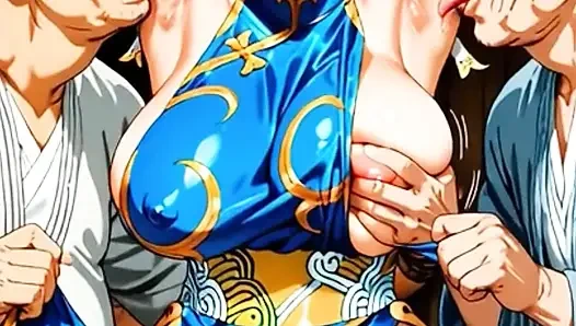 Büyük memeli evli kadın arkadaşı tarafından tatminsiz sikiliyor