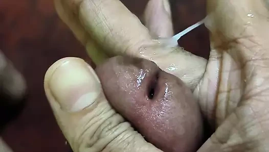 Boy masturbating For Making Cream