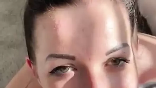 amatör kanadalı kız yüz