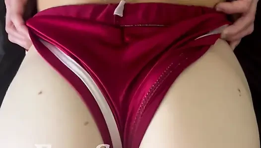 Seksi şortlu minyon pawg Eva Summers ile bakış açısı