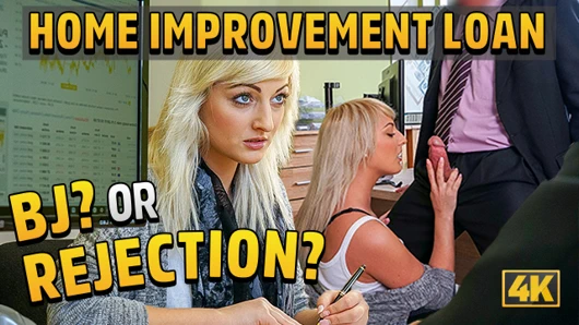 Kredi4k. sarı saçlı katy bir kredi almayı umuyor ama ajan