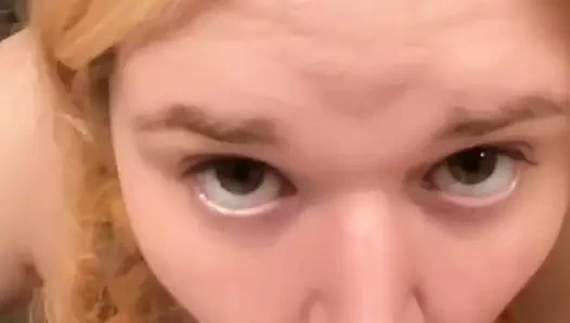 Penny kahverengi derin boğaz ice lolly