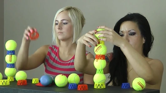 Blindfolded and bound to the Grayjoy Cross, Kimmy squirks