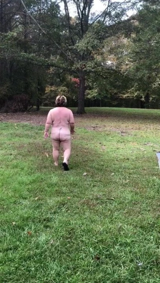 domuz karısı açık havada